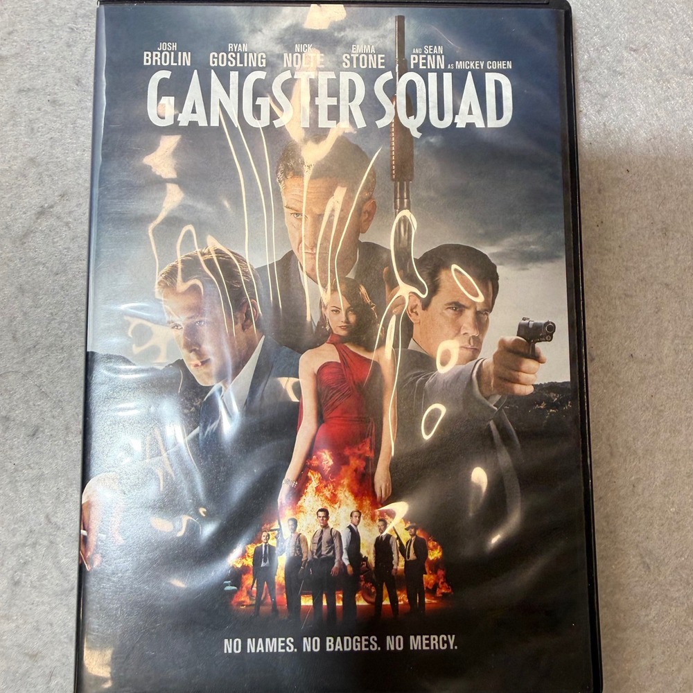 Gangster Squad DVD Movie Film Ryan Gosling Sean Penn Josh Brolin Emma Stone